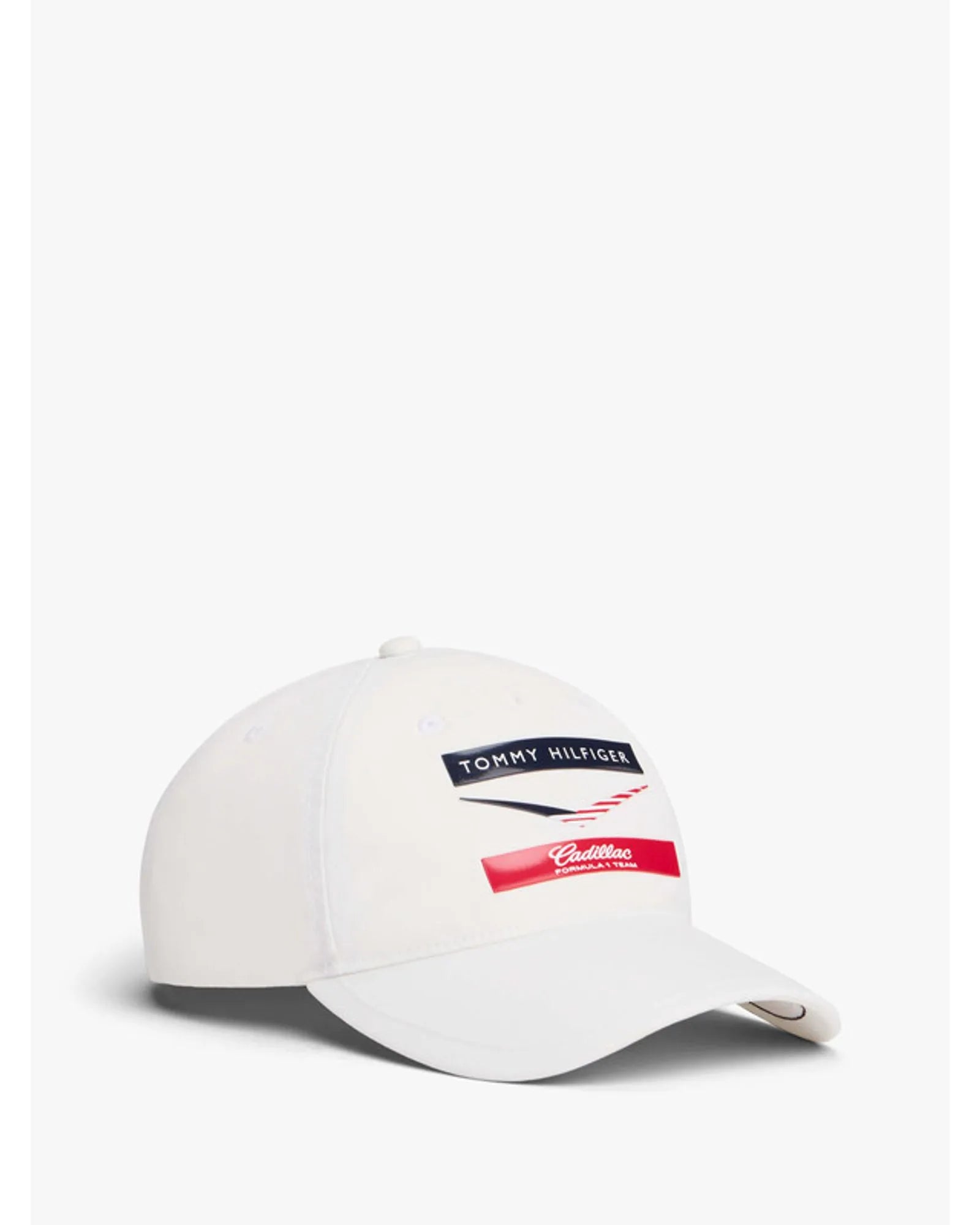 Gorra Cadillac x Tommy Hilfiger Team con diseño Chevron 2026