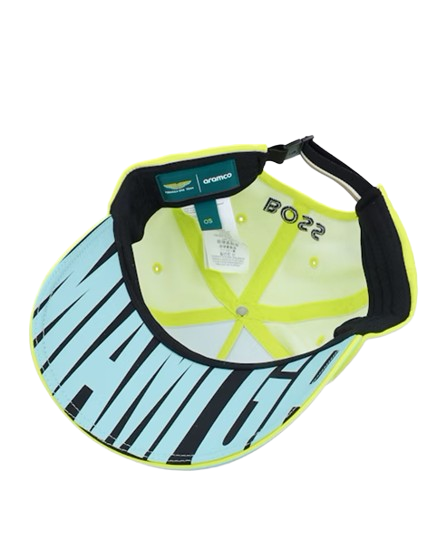 Aston Martin Gorra MIAMI Wasbi/Lime UNISEX