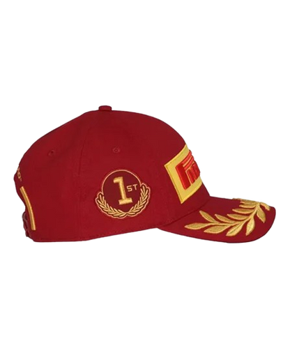 Gorra Pirelli China 2025 Roja Unisex