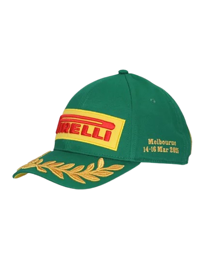 Gorra Pirelli Australia 2025 Verde Único