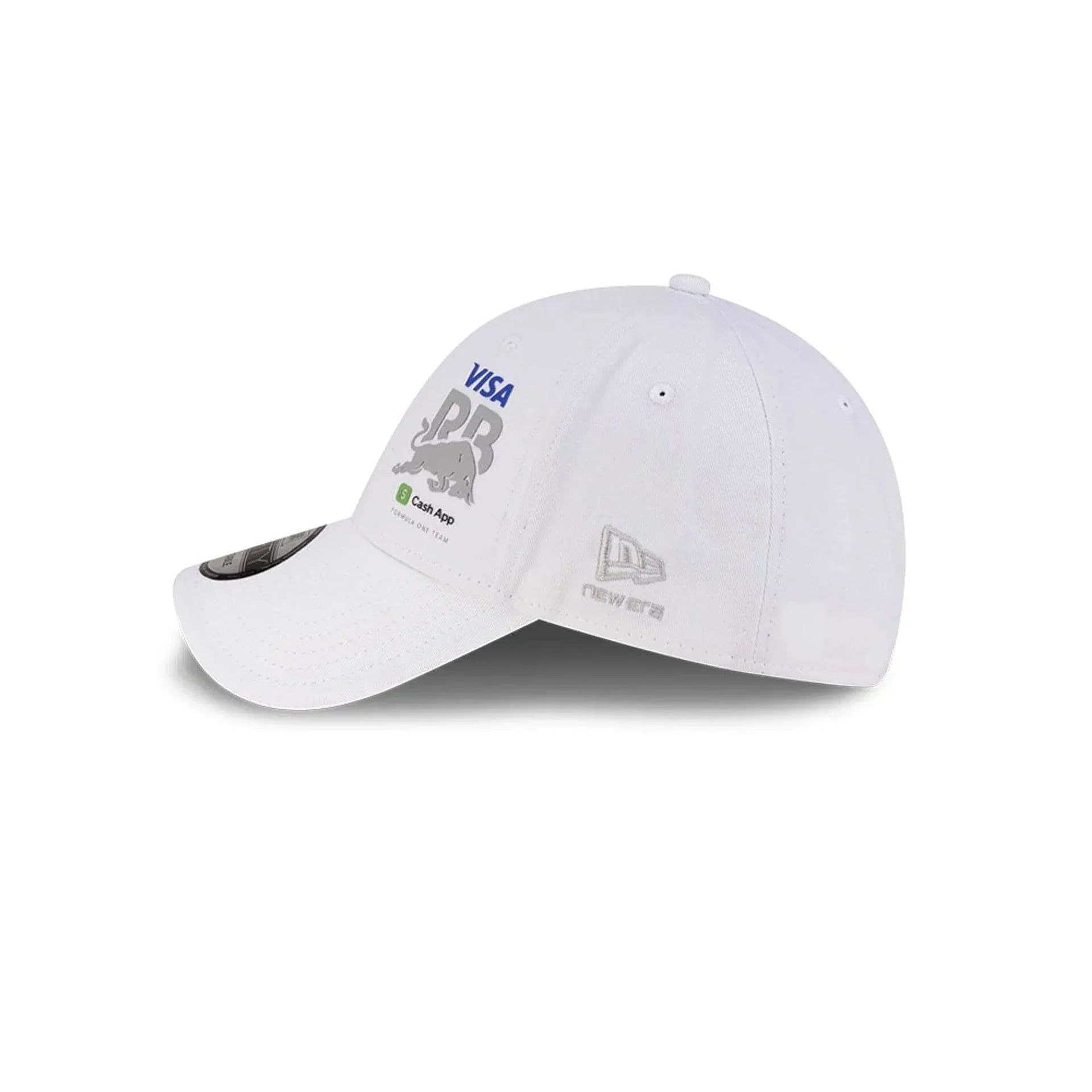 Gorra Visa Cash App Racing Bulls 9FORTY Essential Blanco