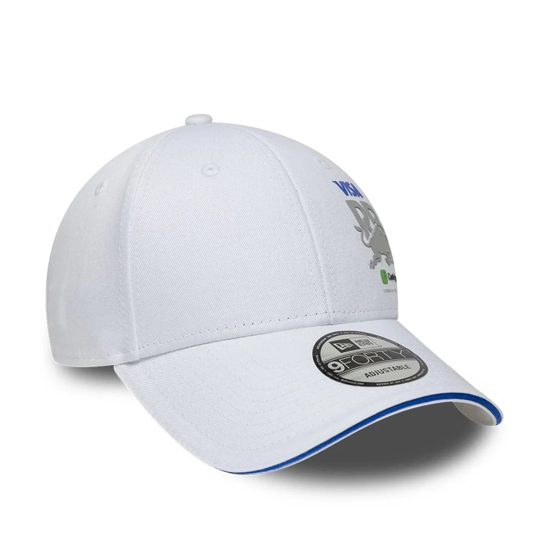 Gorra Visa Cash App Racing Bulls 9FORTY Essential Blanco