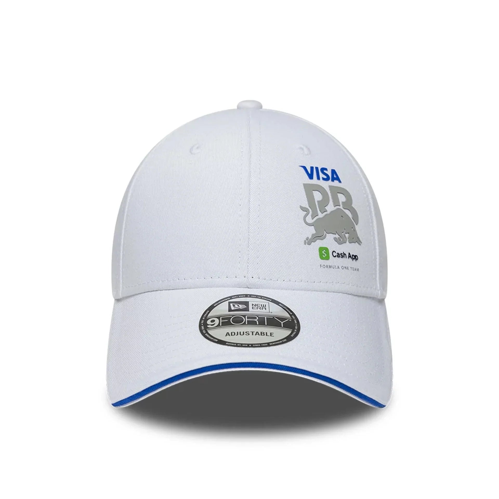 Gorra Visa Cash App Racing Bulls 9FORTY Essential Blanco