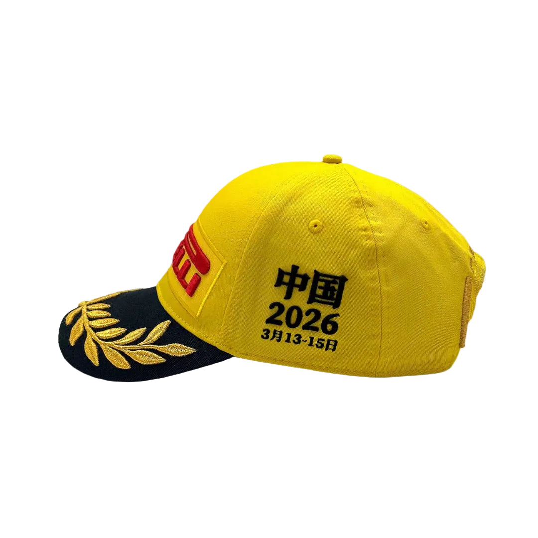Gorra Pirelli Podium Edición Especial China GP 2026
