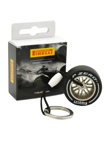 Llavero Pirelli Unisex Blanco