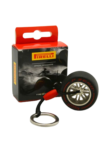 Llavero Pirelli Unisex Rojo