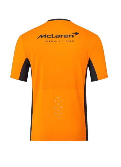 Mclaren F1 MENS TEAM REPLICA SET UP T-SHIRT-PAPAYA