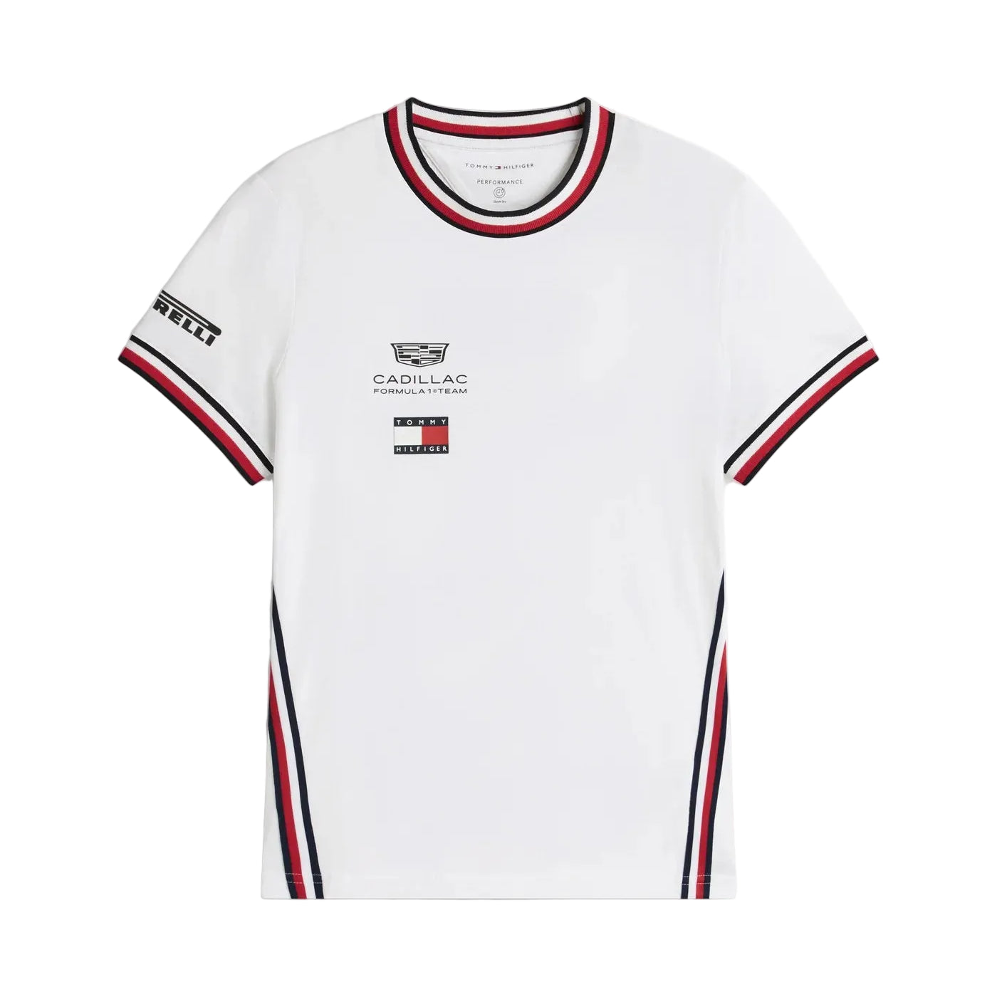 Playera Cropped Mujer Cadillac F1™ 2026 Blanco