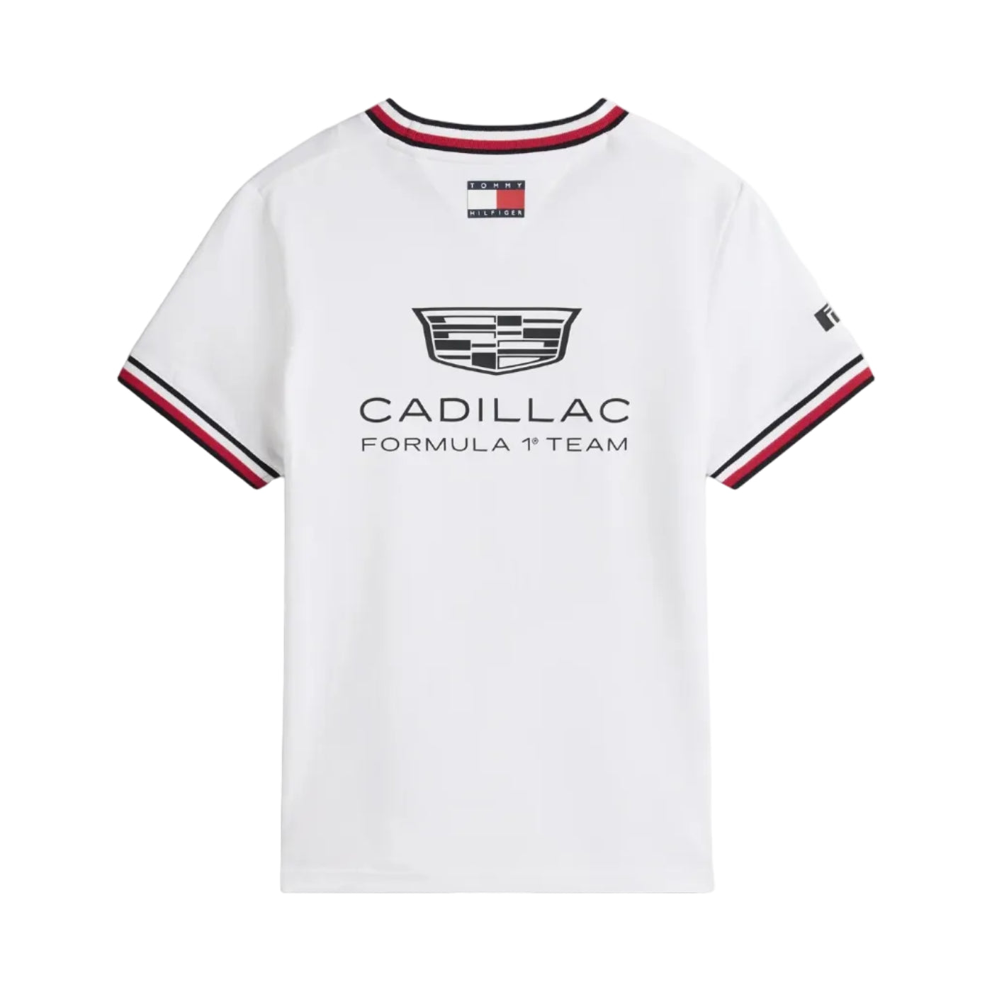 Playera Cropped Mujer Cadillac F1™ 2026 Blanco