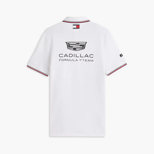 Cadillac F1 x Tommy Hilfiger Replica Polo Blanca