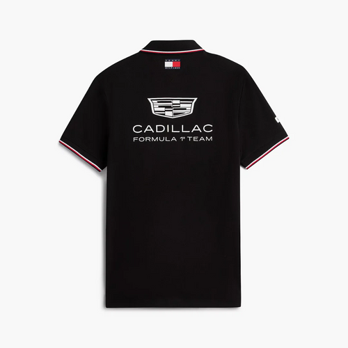Cadillac F1 x Tommy Hilfiger Replica Polo Negra