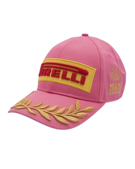 Gorra Pirelli Rosa 2025 GP PODIUM